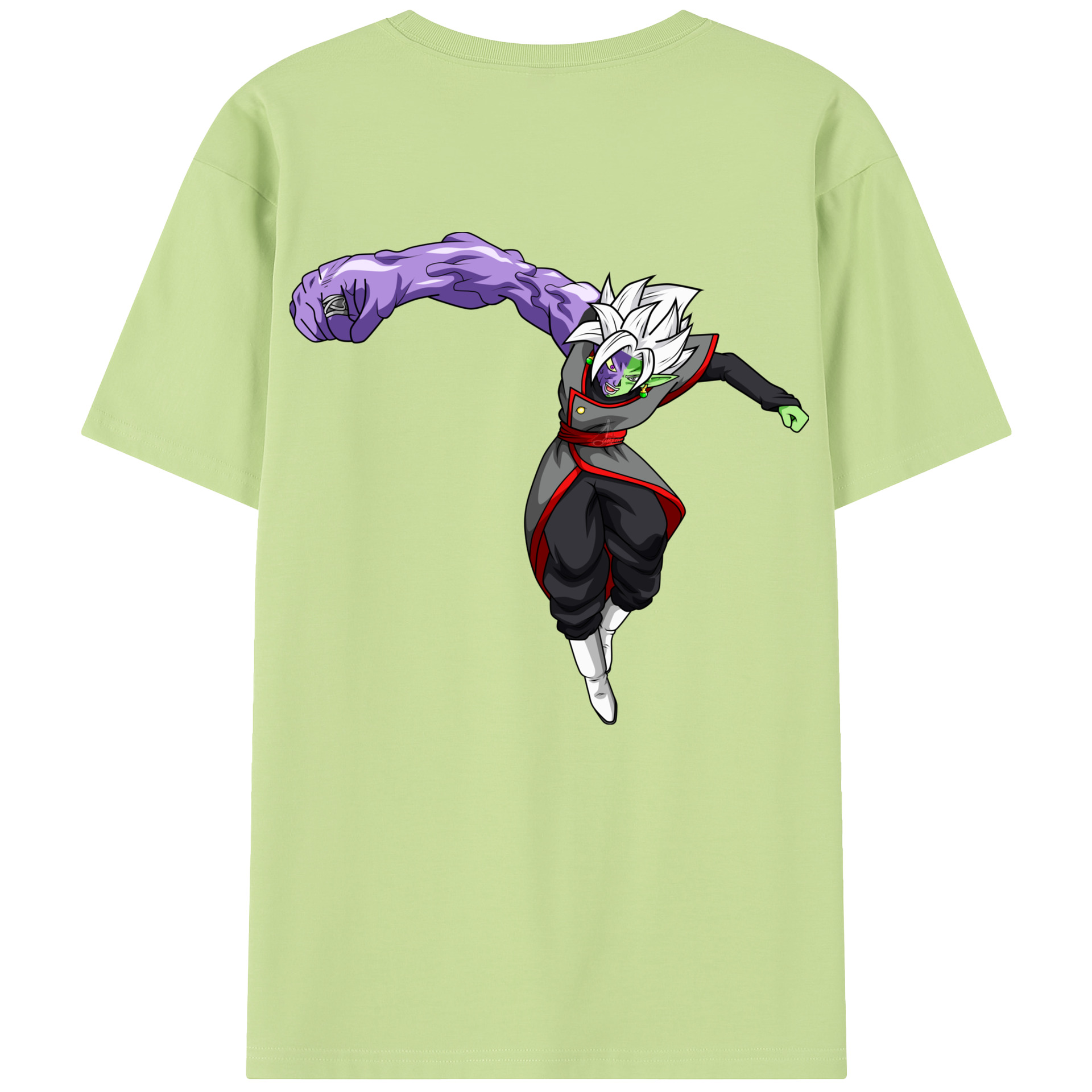 （画像用） ドラゴンボール ベジット DRAGON BALL Vegetto 綿100％半袖Tシャツ（背面プリント）